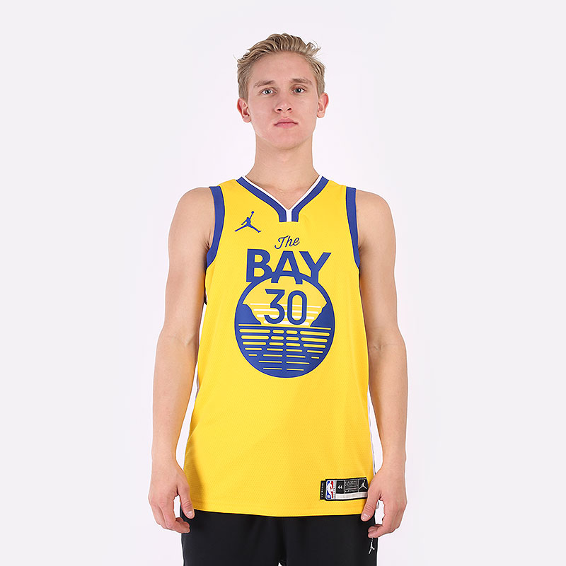 Мужская майка Jordan Stephen Curry Warriors Statement Edition 2020 (CV9477-729)  - цена, описание, фото 3